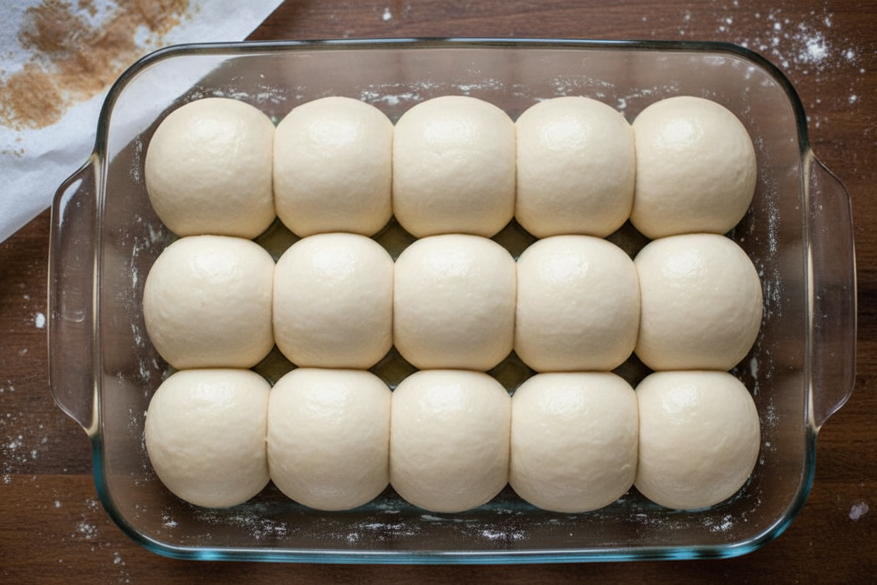 Garlic Butter Bread Rolls preparation step 2