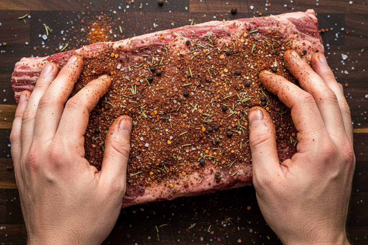 Foil Wrapped Beef Ribs: Tender Grilled BBQ Recipe 2 Grilled and Tender Foil Wrapped Beef Ribs preparation step 1