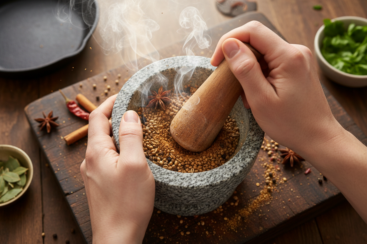 Homemade Spice Blends Seasoning preparation step 2