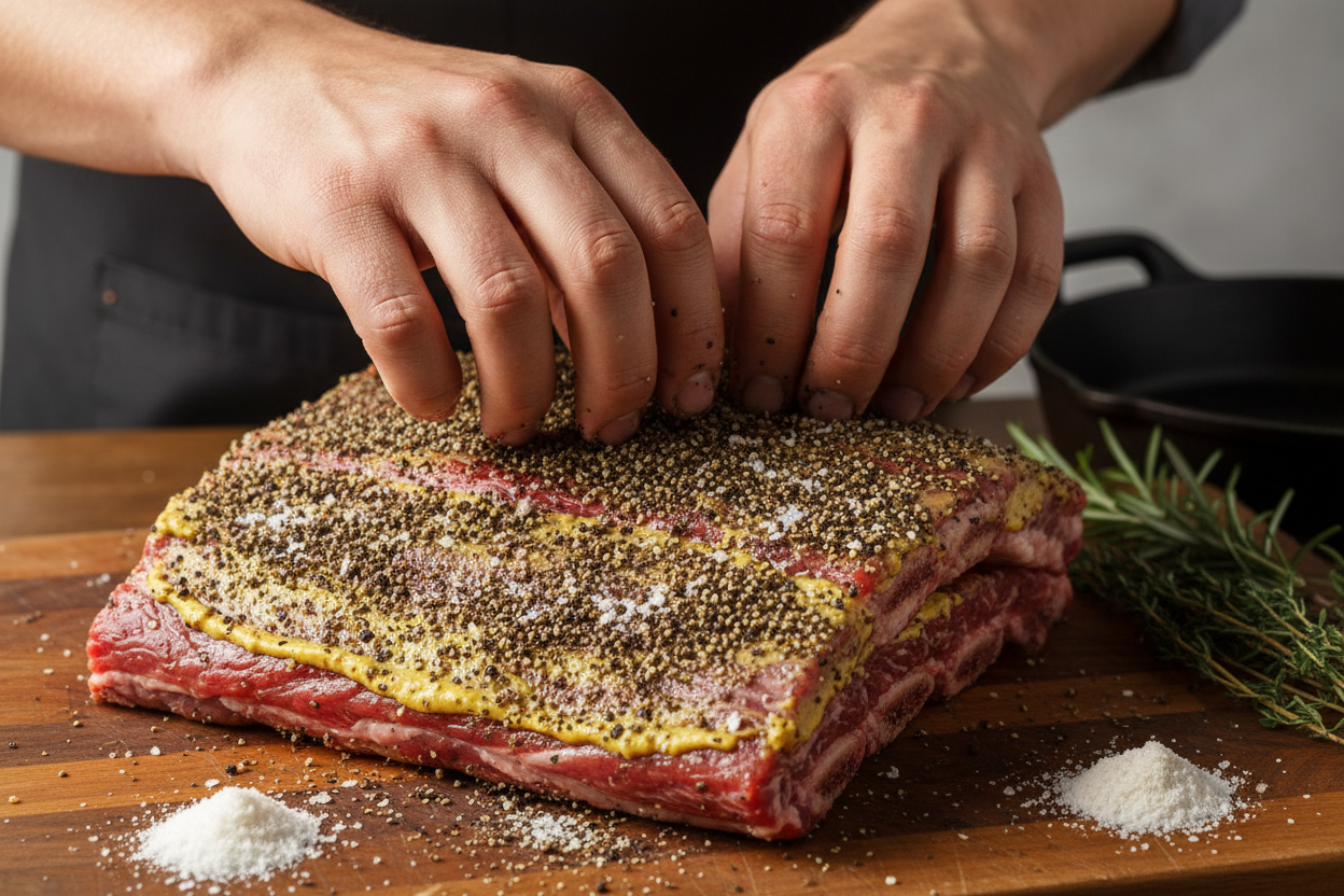 How to Smoke Tender Beef Ribs on the Grill | BBQ Guide 2 How To Smoke Beef Ribs preparation step 1