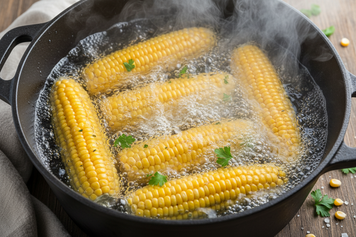 How to Preserve Sweet Summer Corn for Winter Storage 3 How to Freeze Fresh Corn preparation step 2