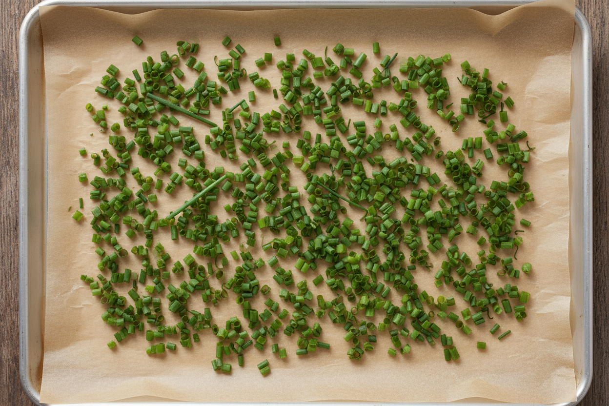 How to Grow, Harvest and Dry Fresh Chives preparation step 2