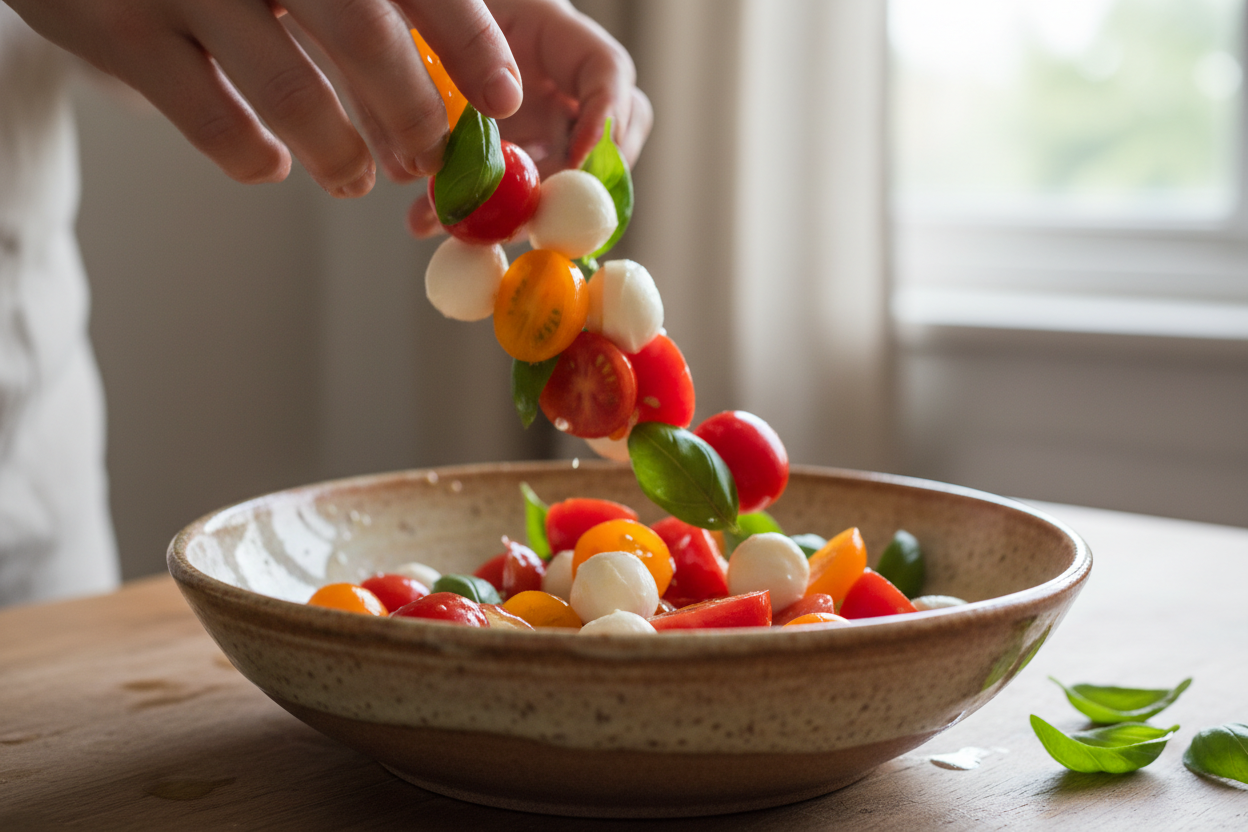 Ultimate Outdoor Entertaining Menu: Fresh Summer Spread 2 Mediterranean Summer Spread preparation step 1