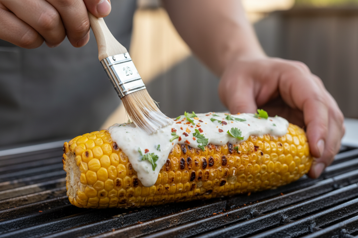 Mexican Street Corn Recipe That Brings the Heat preparation step 2