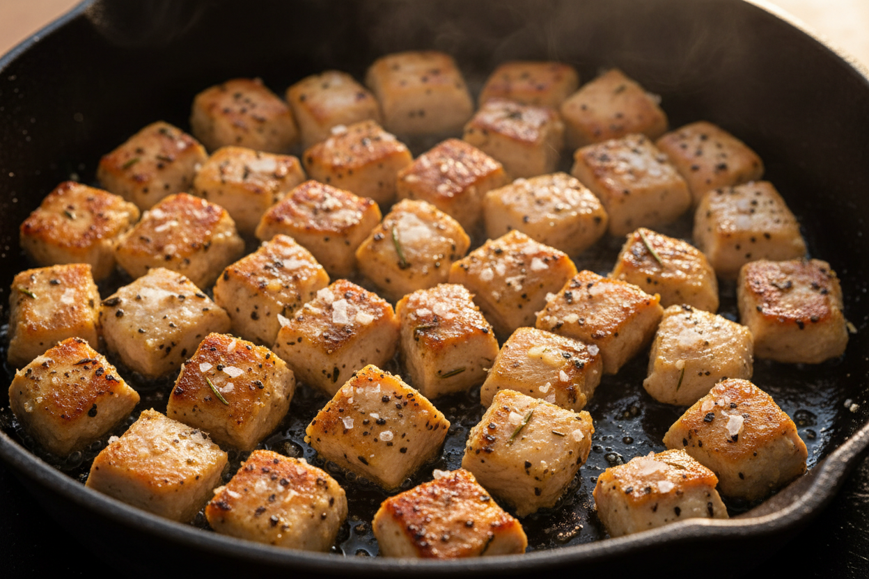 One-Pan Honey BBQ Chicken Rice preparation step 1