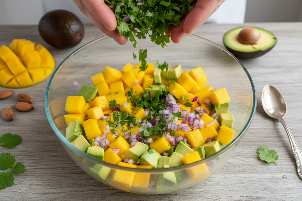 Quick and Easy Mango Salsa preparation step 2