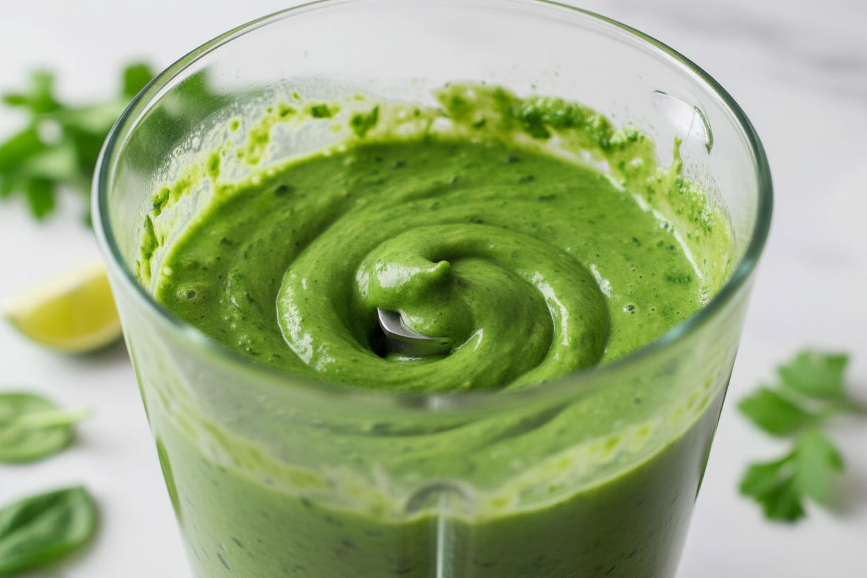 The Best Japanese Steakhouse Dips: Creamy Ginger Cilantro & More 3 Sauces for Hibachi preparation step 2
