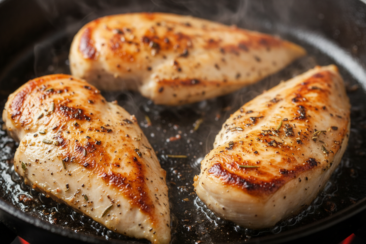 Creamy Sour Cream and Onion Chicken Skillet Recipe 3 Sour Cream and Onion Chicken preparation step 2
