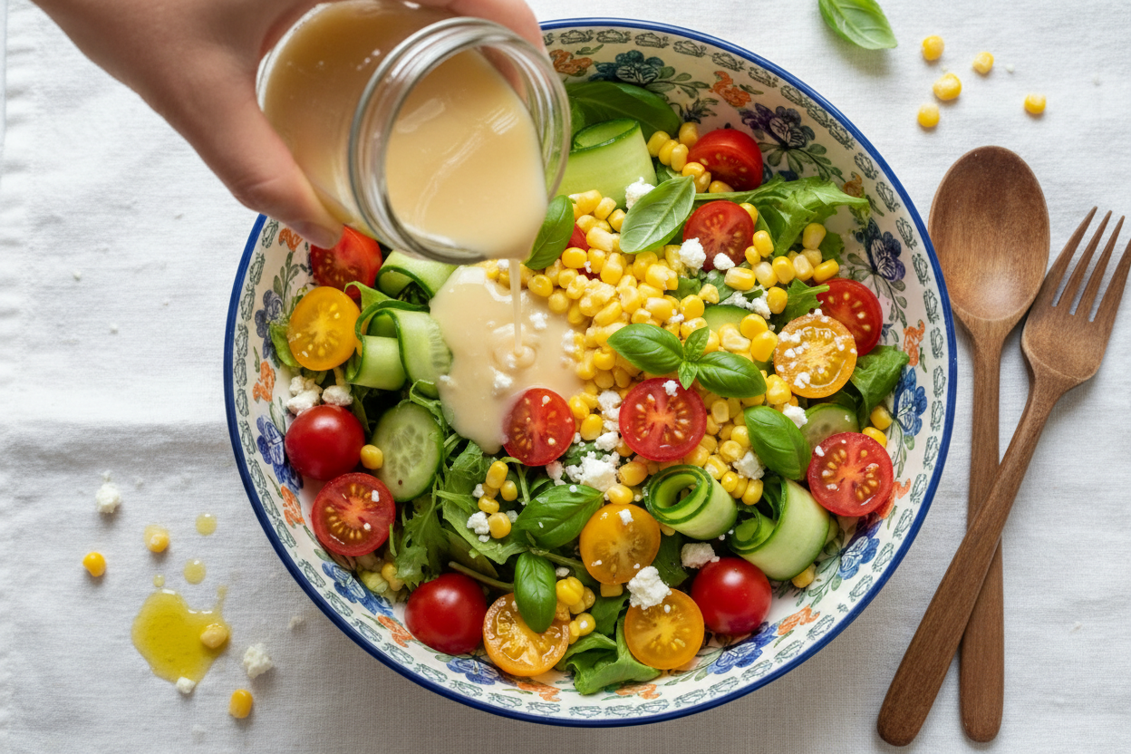15 Easy Summer Cookout Salads: Fresh Avocado & Corn Recipe 3 Summer BBQ Salads: 70+ Easy Side Dishes and Salads preparation step 2