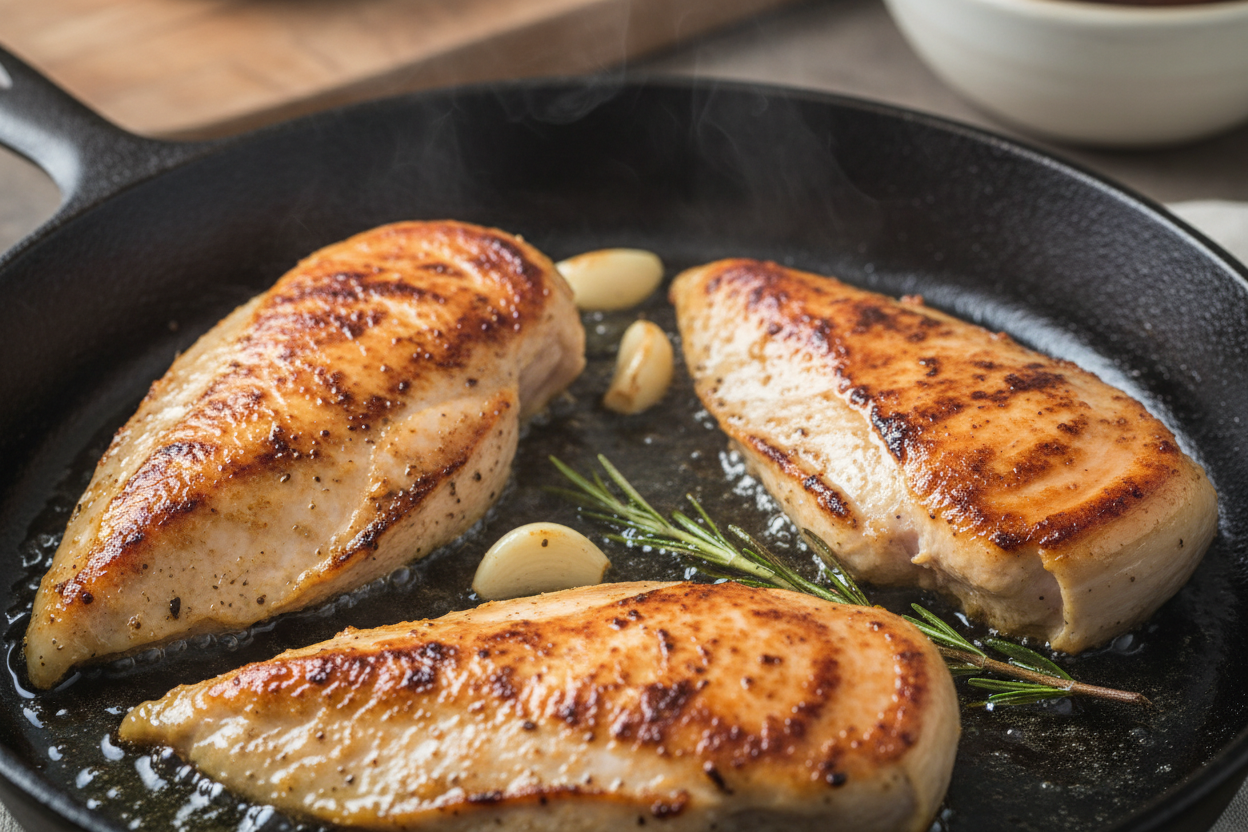 Easy Tuscan Garlic Chicken Bake Recipe 2 Tuscan Garlic Chicken preparation step 1