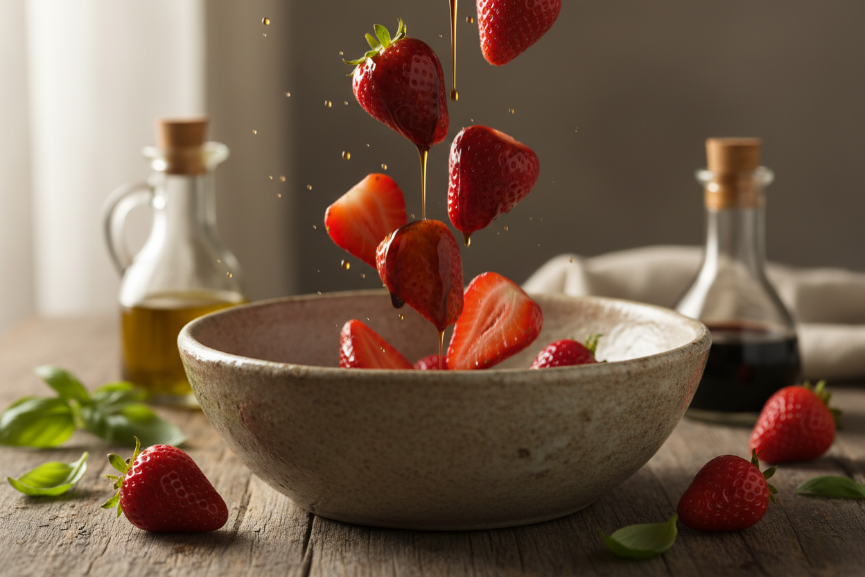 Whipped Feta with Roasted Strawberries: A Flavorful Delight You Can’t Resist preparation step 1