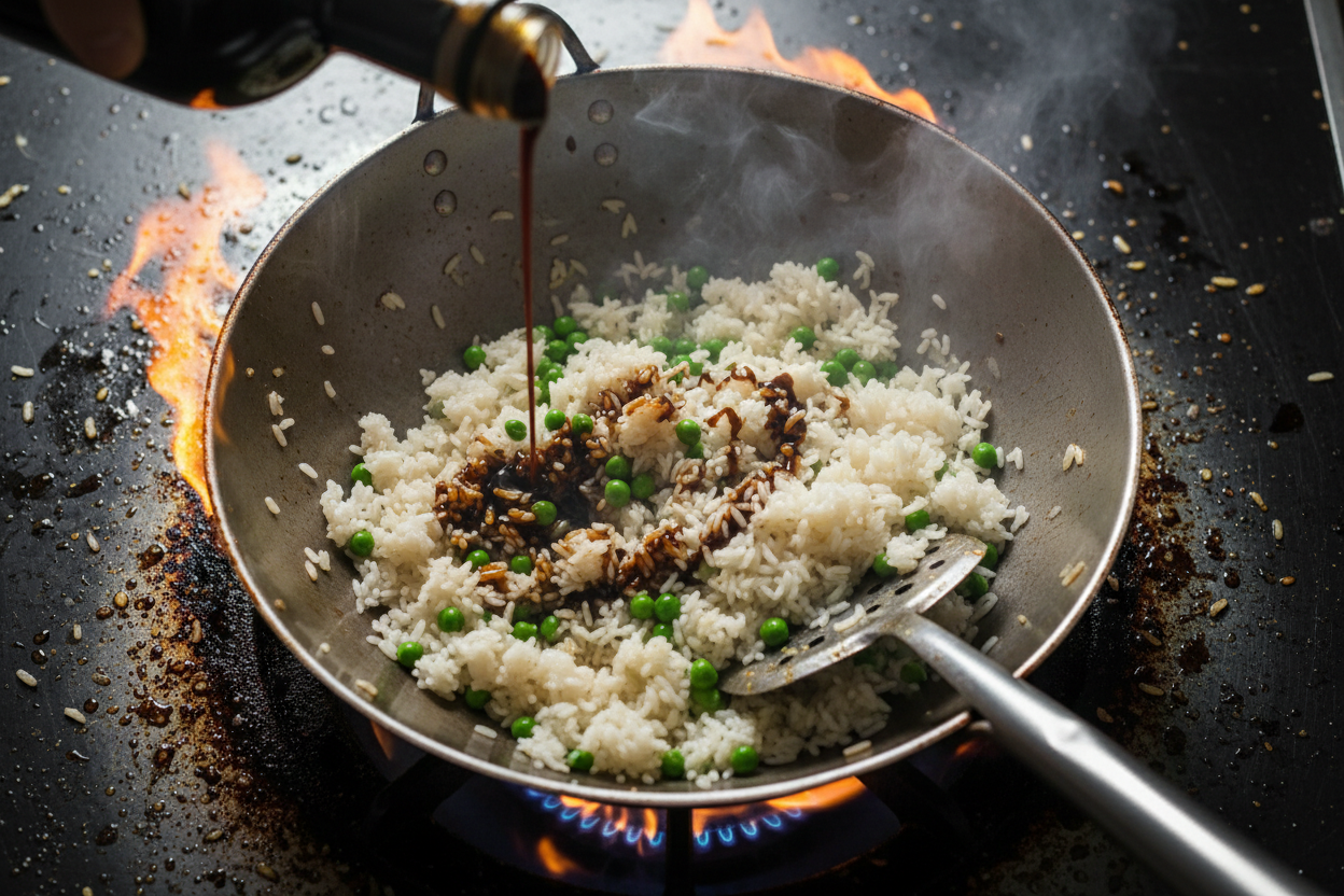 Easy Yum Yum Sauce Recipe & Hibachi Fried Rice 3 Yum Yum Sauce preparation step 2