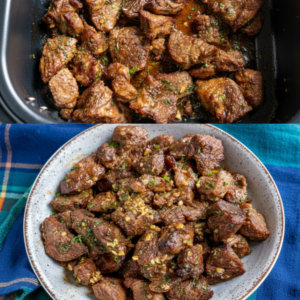 Juicy Air Fryer Garlic Butter Steak Bites (15-Minute Recipe)