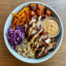 Healthy Barbecue Chicken & Sweet Potato Meal Prep Bowls
