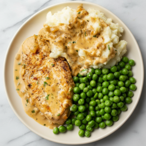 Quick Creamy Boursin Chicken Recipe with Mashed Potatoes