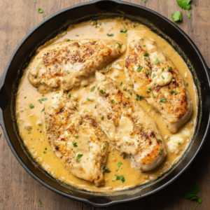 30-Minute Boursin Chicken (Creamy Skillet Dinner) 4 30-Minute Boursin Chicken (Creamy Skillet Dinner)