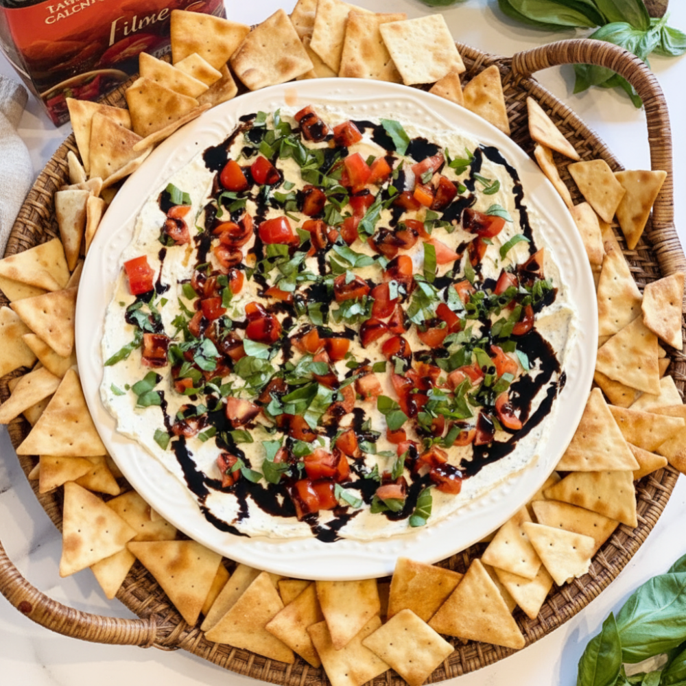 Creamy Tomato Basil Appetizer: An Easy 15-Minute Recipe