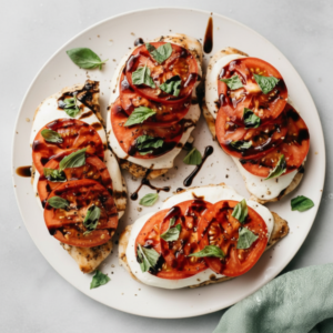 Quick & Easy Caprese Chicken Recipe (Low Carb)