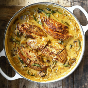 Creamy Chicken Butternut Squash Mushroom Cream Sauce Recipe 4 Creamy Chicken Butternut Squash Mushroom Cream Sauce Recipe