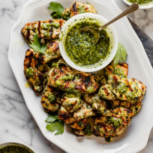 Grilled Poultry with Argentinian Green Sauce Recipe 4 Grilled Poultry with Argentinian Green Sauce Recipe