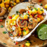 35-Minute Cilantro Lime Shrimp Tacos with Mango Salsa