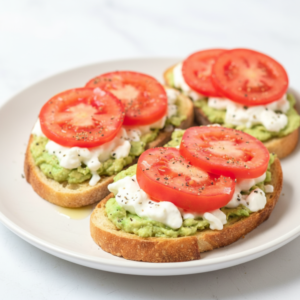 High-Protein Avocado & Cottage Cheese Toast Recipe