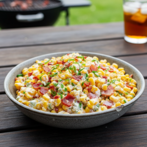 Creamy Corn Salad with Crispy Beef: Easy BBQ Side Dish 4 Creamy Corn Salad with Crispy Beef: Easy BBQ Side Dish