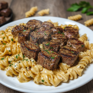 Creamy Garlic Butter Steak Bites Pasta: Easy 30-Minute Dinner