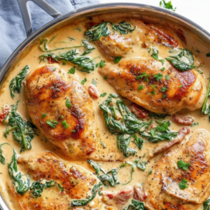 Restaurant-Style Tuscan Poultry Skillet Recipe