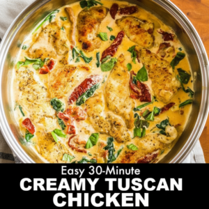 Rich Sun-Dried Tomato Cream Skillet Chicken