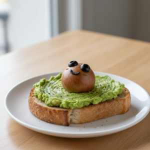 Adorable Frog Avocado Toast Recipe: Fun Kid-Friendly Food Art