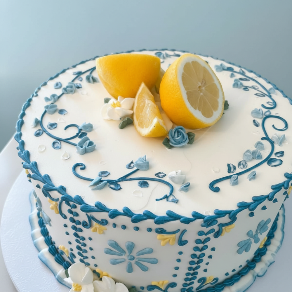 Beautifully Styled Lemon Layer Cake: A Step-by-Step Guide