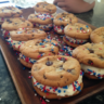 Homemade Chocolate Chip Ice Cream Sandwiches (Festive Recipe)