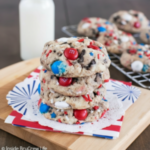 Easy Patriotic Cookies and Cream Recipe for Summer