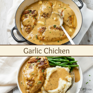 Creamy Garlic Chicken Skillet Recipe (Easy & Rich) 4 Creamy Garlic Chicken Skillet Recipe (Easy & Rich)
