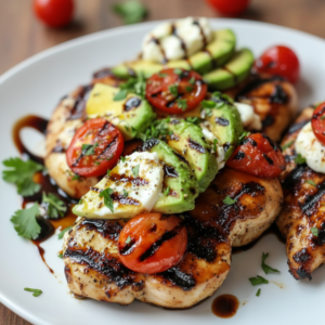 Juicy Grilled California Avocado Chicken (Keto Recipe)