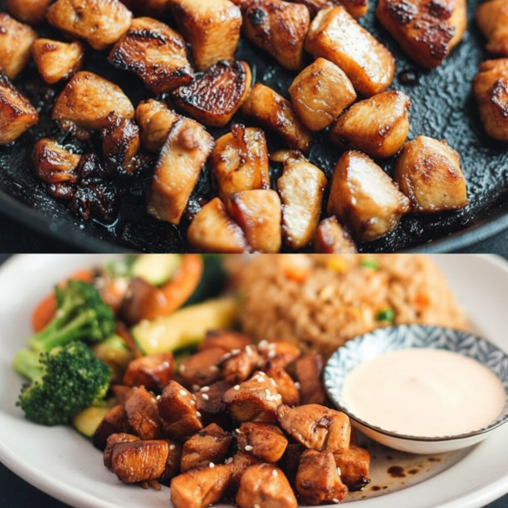 Homemade Hibachi Chicken Recipe (Easy Teppanyaki Style) 1 Homemade Hibachi Chicken Recipe (Easy Teppanyaki Style)