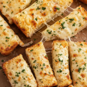 The Best Cheesy Oven-Baked Garlic Toast Recipe