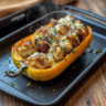 Sweet & Savory Honey Roasted Butternut Squash Stuffed Chicken
