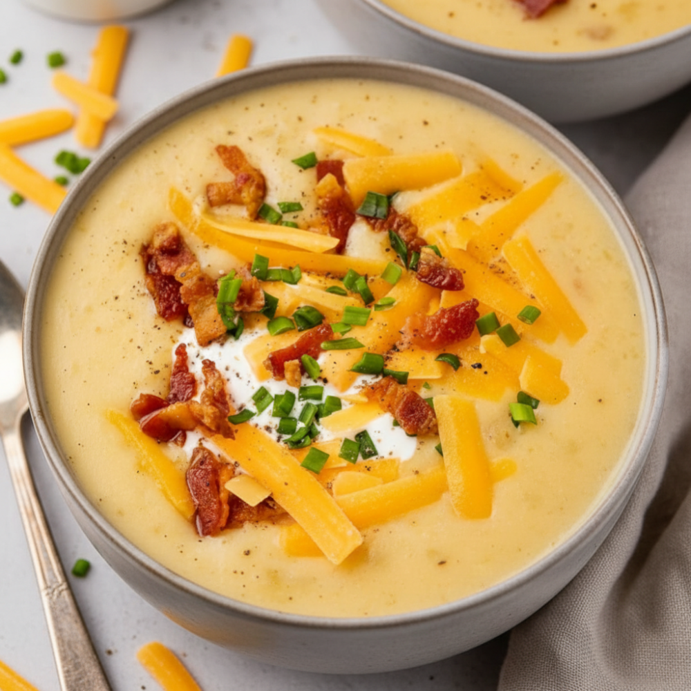 Easy Instant Pot Potato Soup: A Creamy Loaded Recipe 1 Easy Instant Pot Potato Soup: A Creamy Loaded Recipe