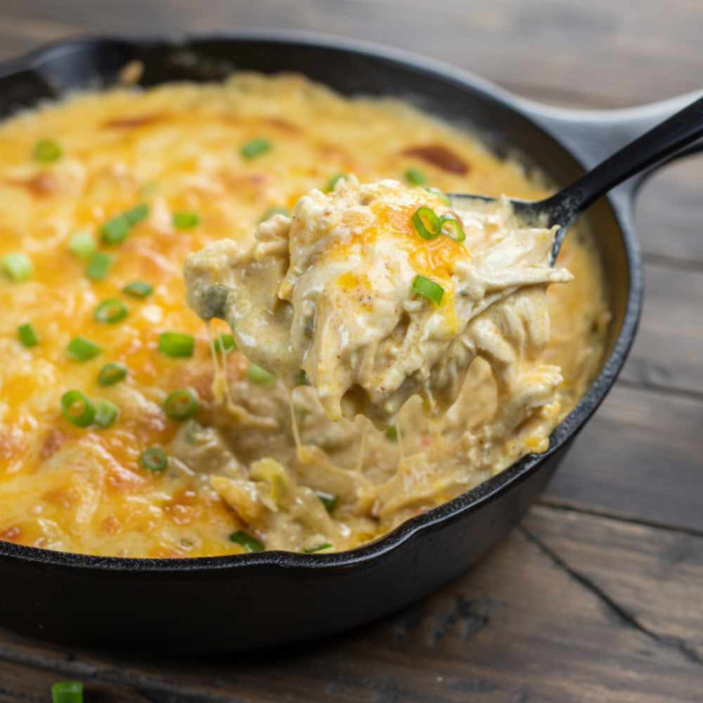 One-Pan Low Carb Green Chile Chicken Casserole 1 One-Pan Low Carb Green Chile Chicken Casserole