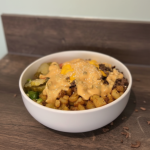 Healthy Loaded Burger Bowl Recipe with Special Sauce 4 Healthy Loaded Burger Bowl Recipe with Special Sauce