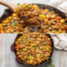 Easy Mexican Ground Beef Potato Skillet (One Pan!)