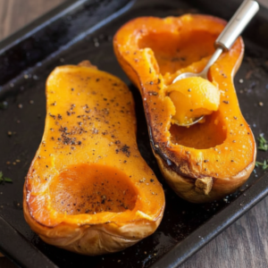 Easy Oven Baked Butternut Squash with Thyme 3 Easy Oven Baked Butternut Squash with Thyme
