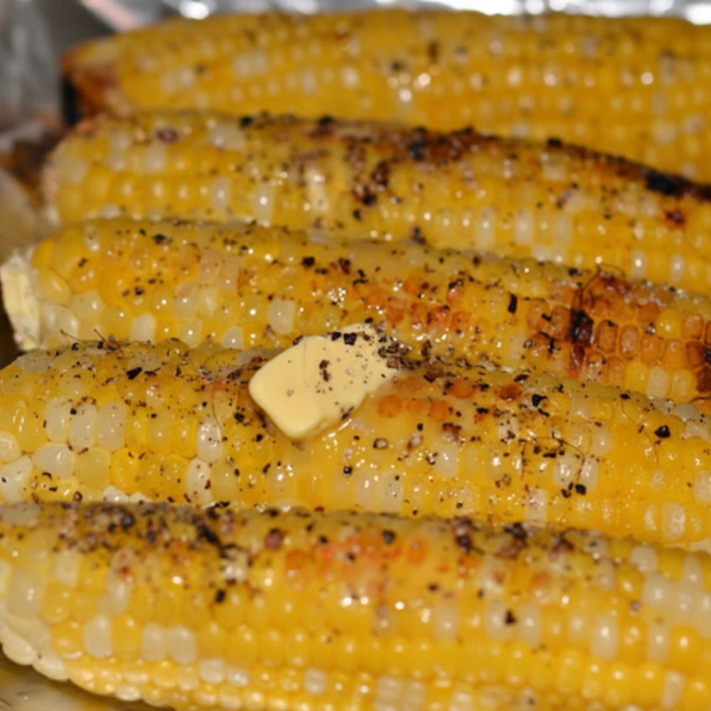 Perfectly Baked Sweet Corn on the Cob: Easy Butter & Pepper Recipe 1 Perfectly Baked Sweet Corn on the Cob: Easy Butter & Pepper Recipe
