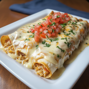 Quick & Creamy Queso Chicken Enchiladas for Weeknights