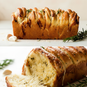 Rosemary Garlic Pull Apart Bread: Cheesy Homemade Recipe