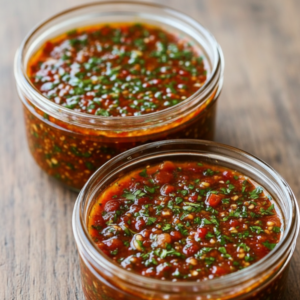 Smoky Red Chimichurri Sauce: Bold Condiment for Grilling