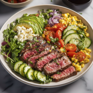 Grilled Beef and Avocado Cobb Salad Recipe 4 Grilled Beef and Avocado Cobb Salad Recipe
