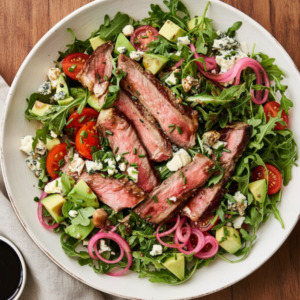 Seared Beef and Arugula Bowl: A Perfect Summer Dinner